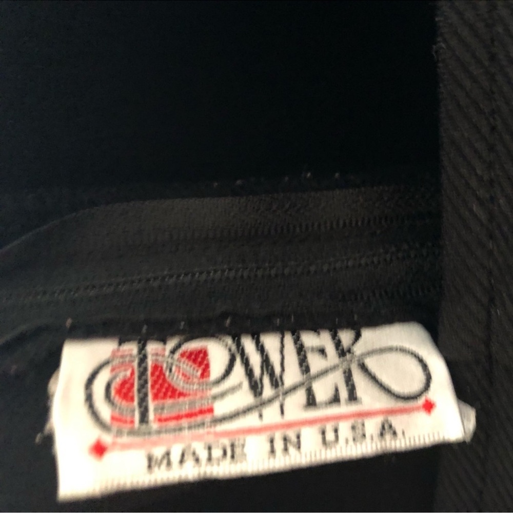 Vintage 90’s Tower Black Textured Pants - Size S - Picture 7 of 11